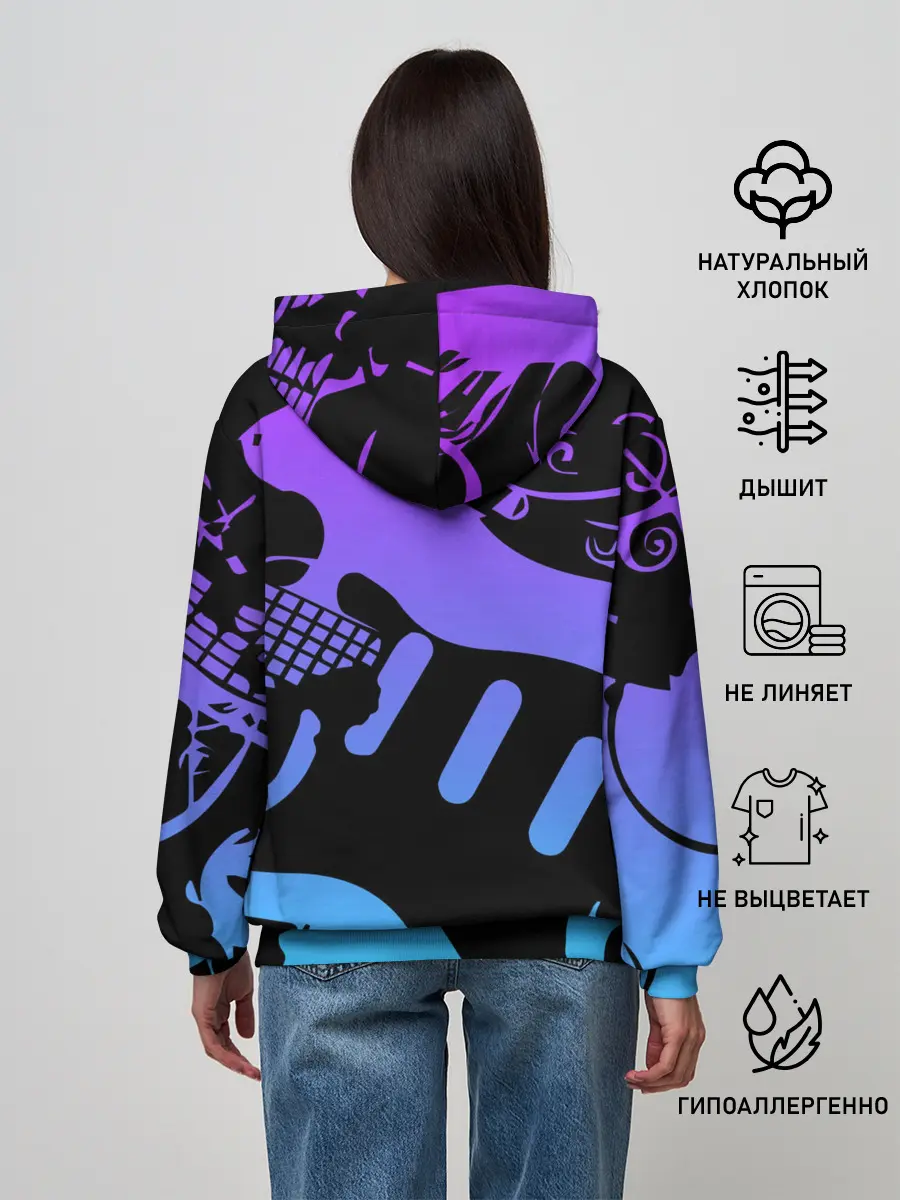 Женское худи / Deep Purple