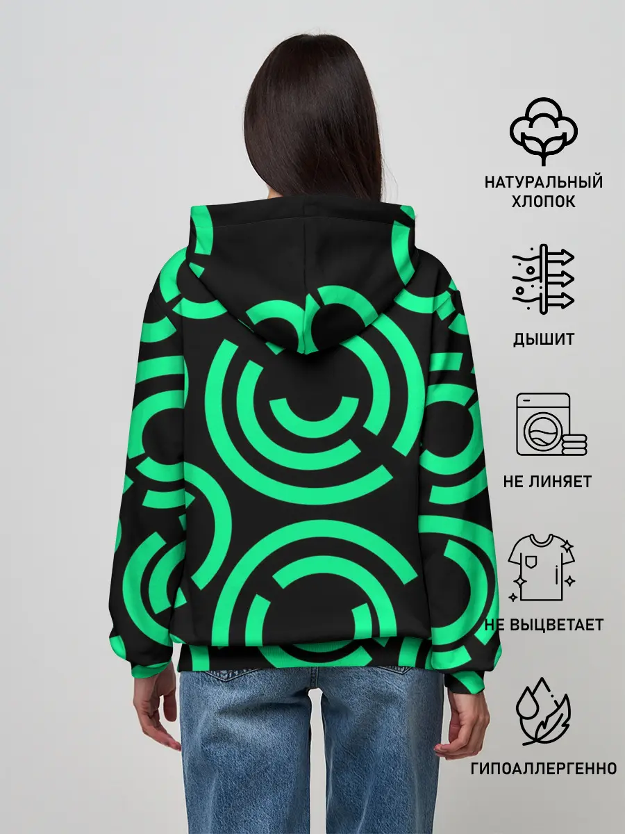 Женское худи / Полукруг