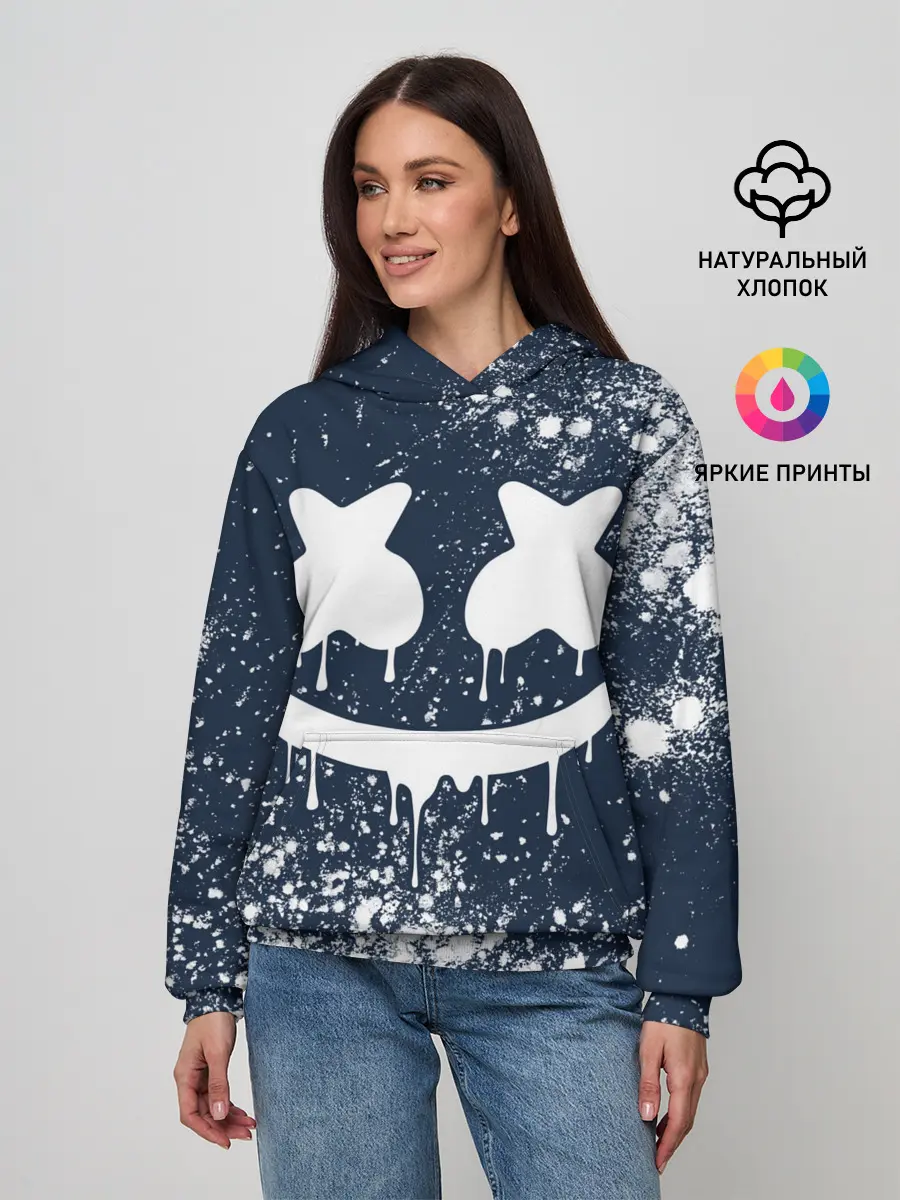 Женское худи / MARSHMELLO / МАРШМЕЛЛОУ