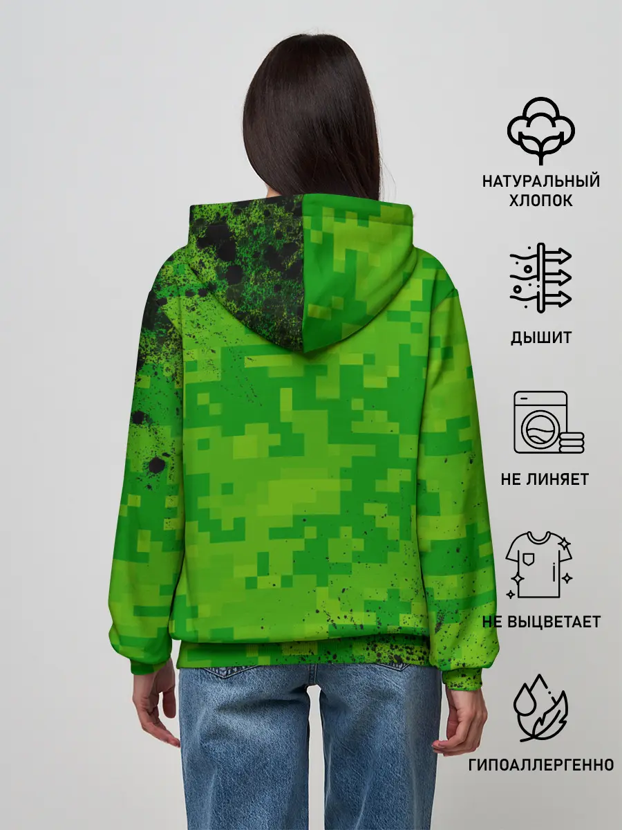 Женское худи / MINECRAFT / МАЙНКРАФТ