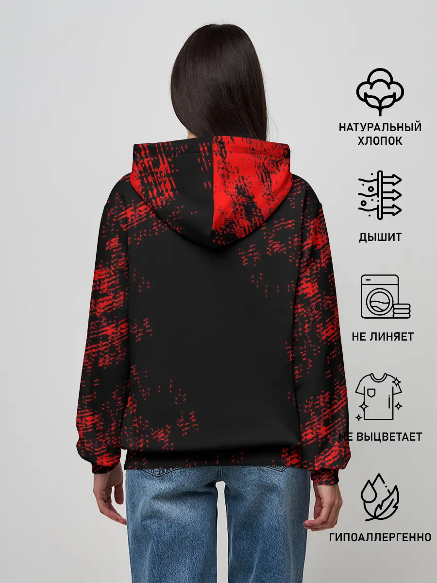 Женское худи / ROBLOX PIGGY - СВИНКА ПИГГИ