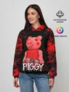 Женское худи / ROBLOX PIGGY - СВИНКА ПИГГИ
