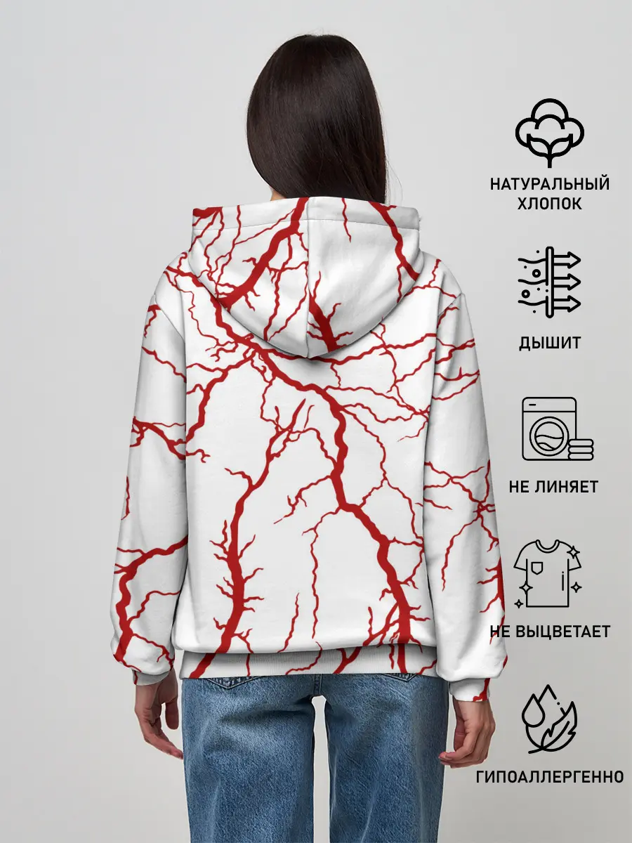 Женское худи / Сосуды