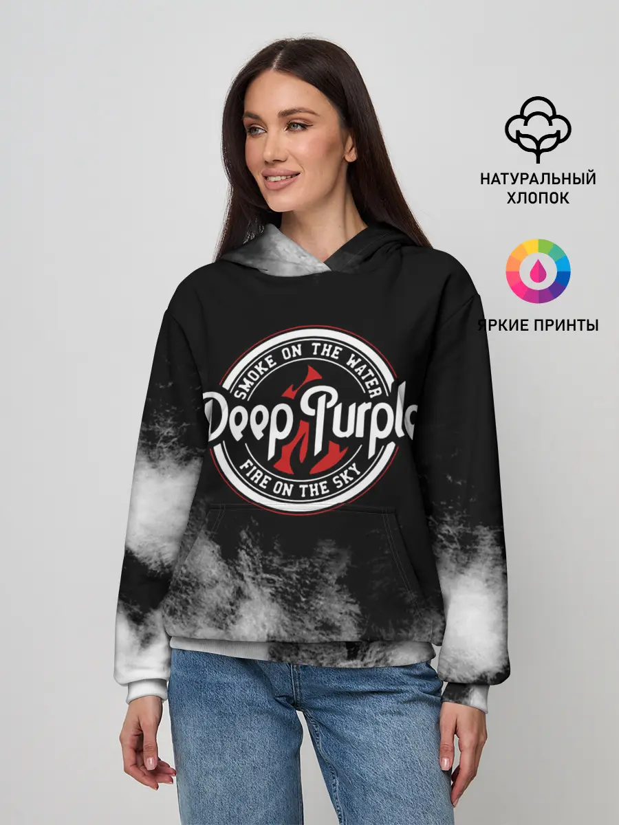 Женское худи / Deep Purple