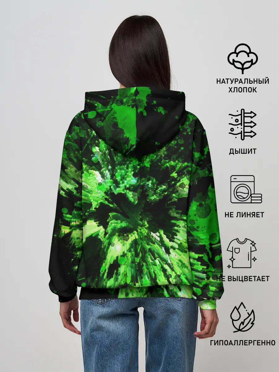 Женское худи / Minecraft / Майнкрафт