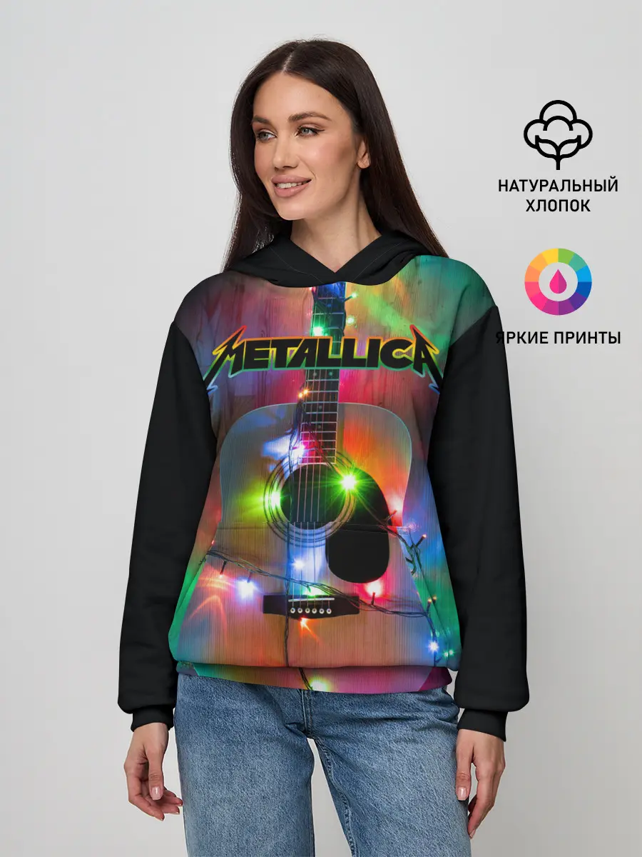 Женское худи / Metallica
