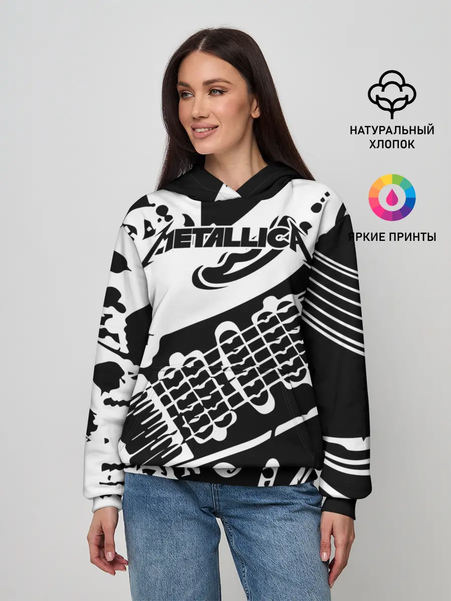 Женское худи / Metallica