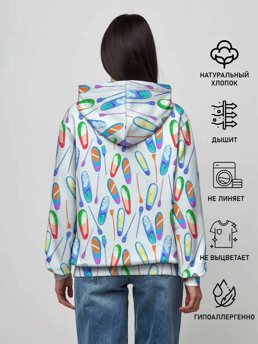 Женское худи / доски для серфинга