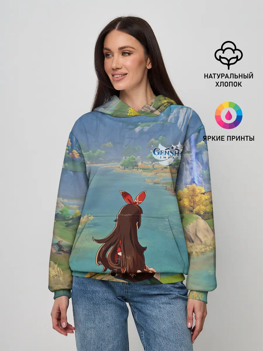 Женское худи / Genshin Impact