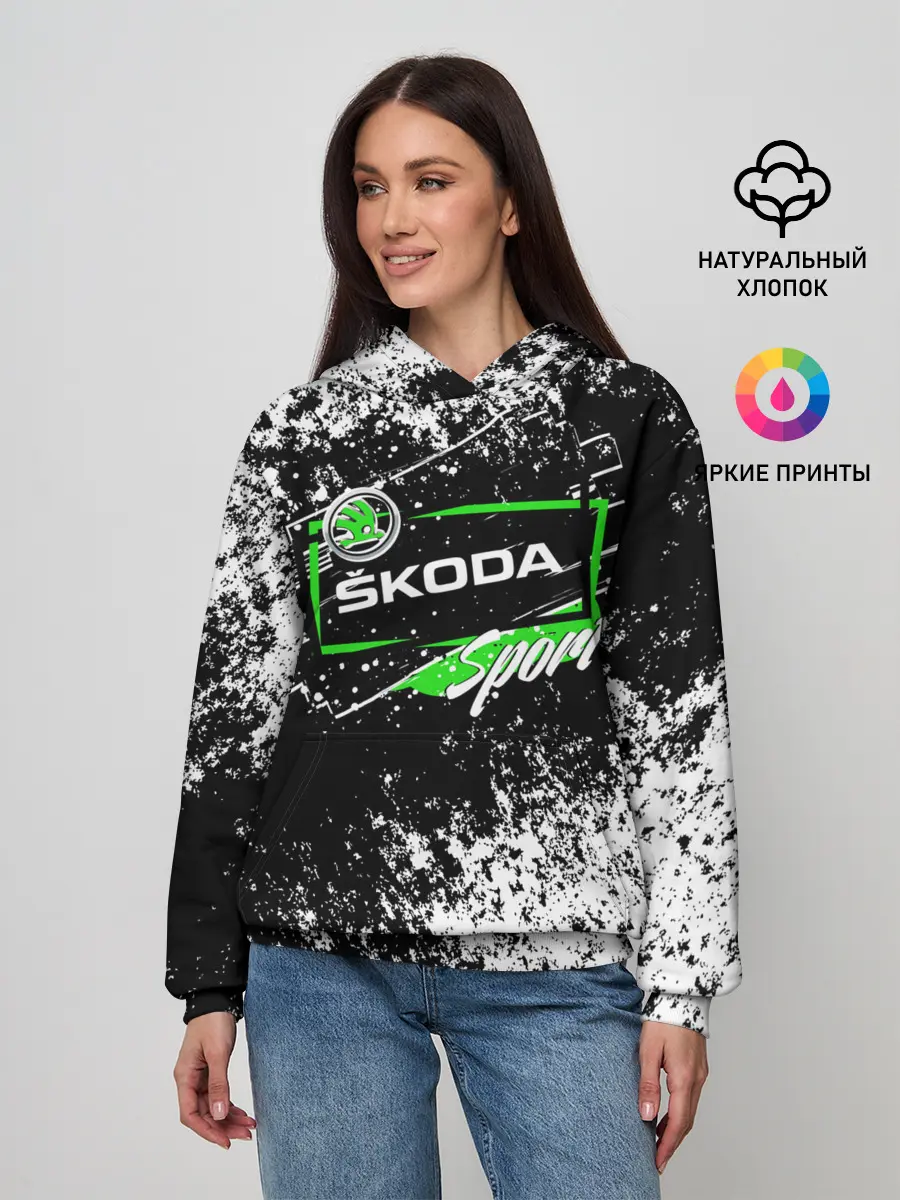 Женское худи / SKODA SPORT