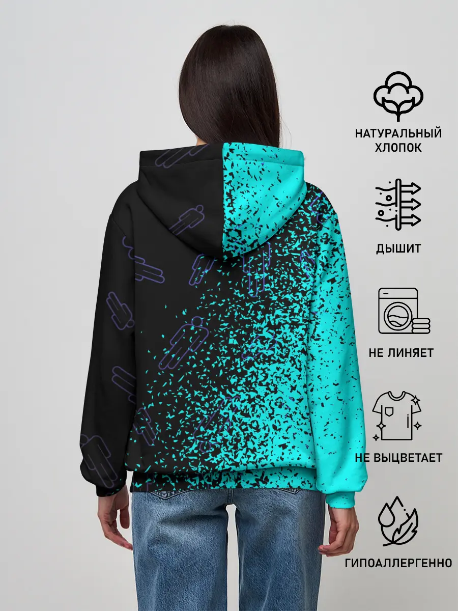 Женское худи / BILLIE EILISH / БИЛЛИ АЙЛИШ