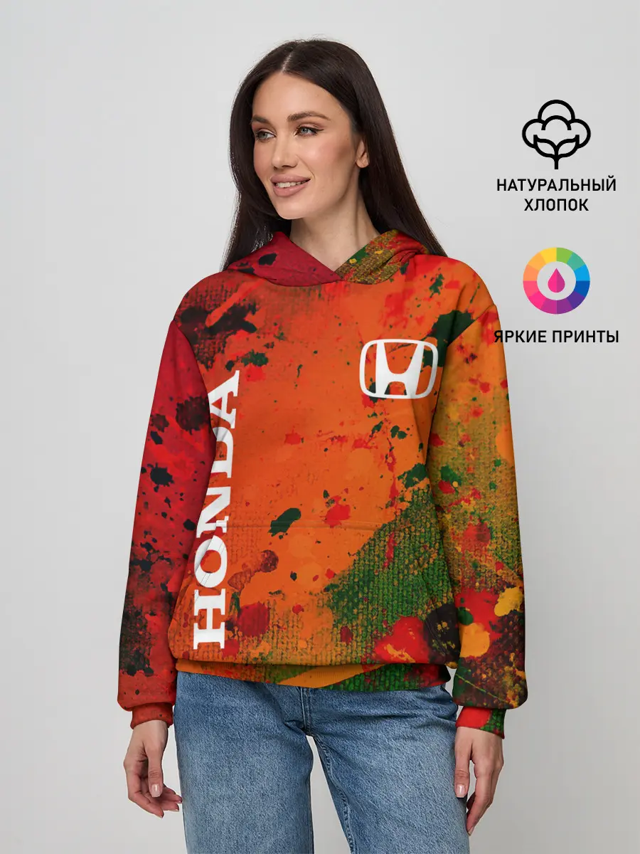 Женское худи / HONDA / ХОНДА
