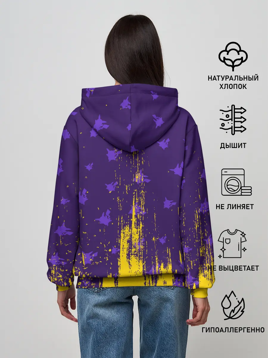 Женское худи / ПИКАЧУ / PIKACHU