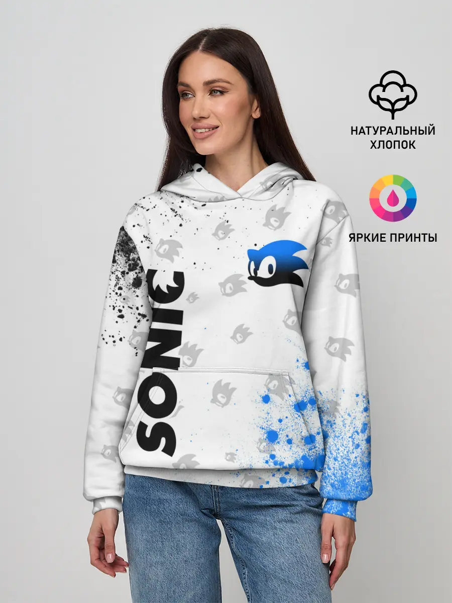 Женское худи / СОНИК / SONIC