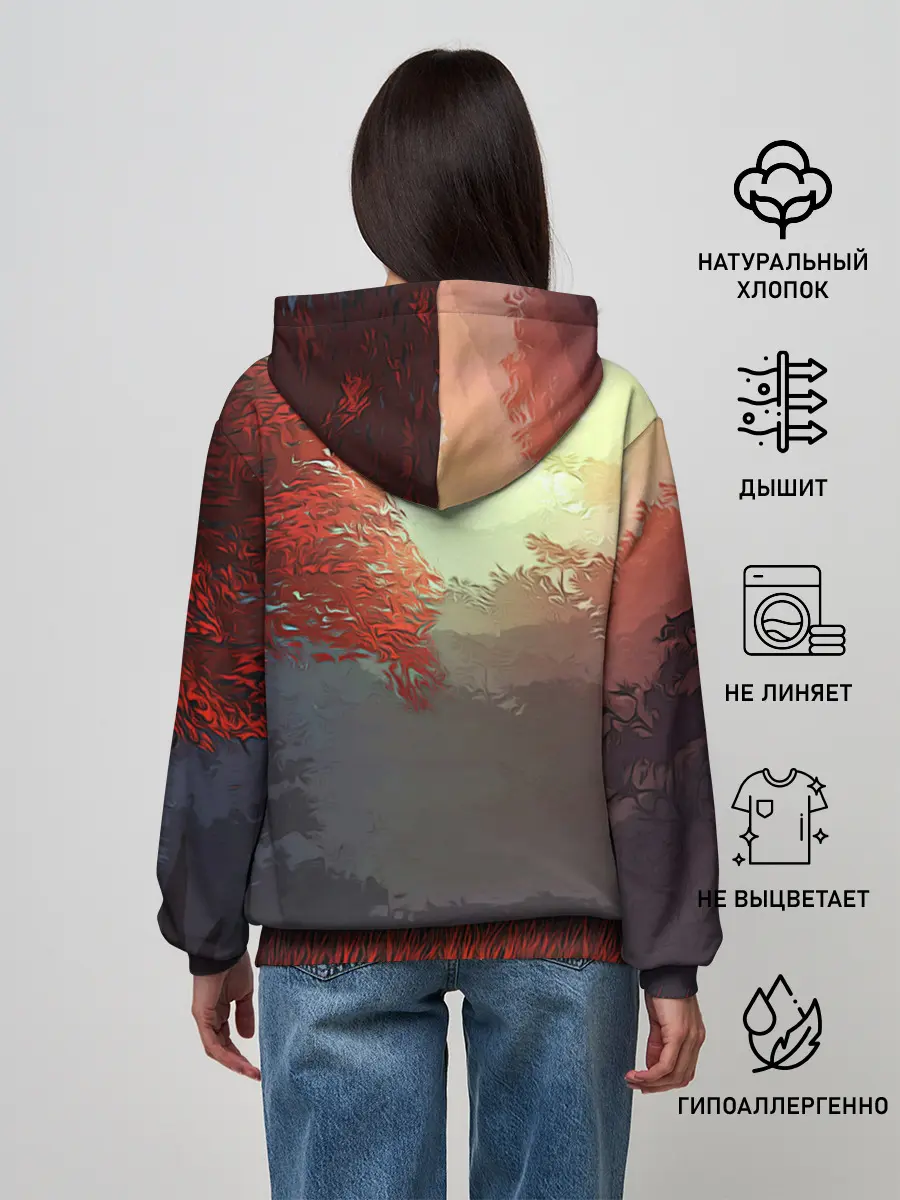 Женское худи / Самурай