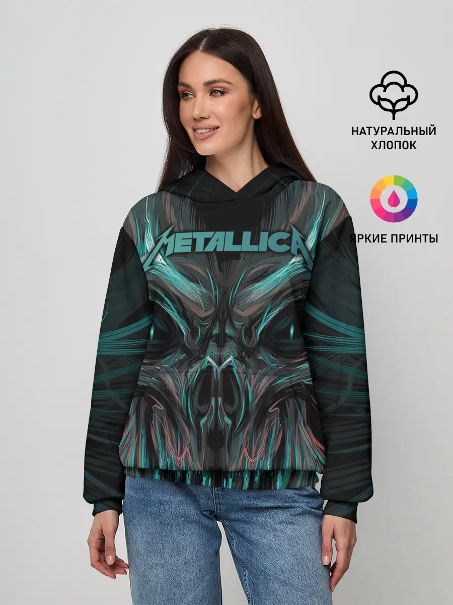 Женское худи / Metallica