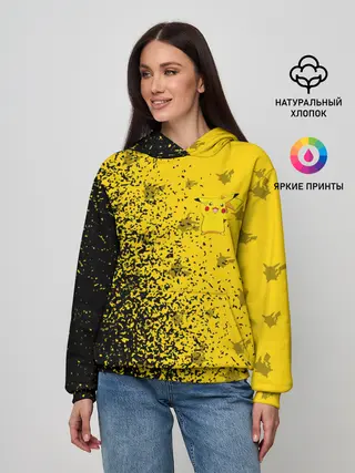 Женское худи / ПИКАЧУ / PIKACHU