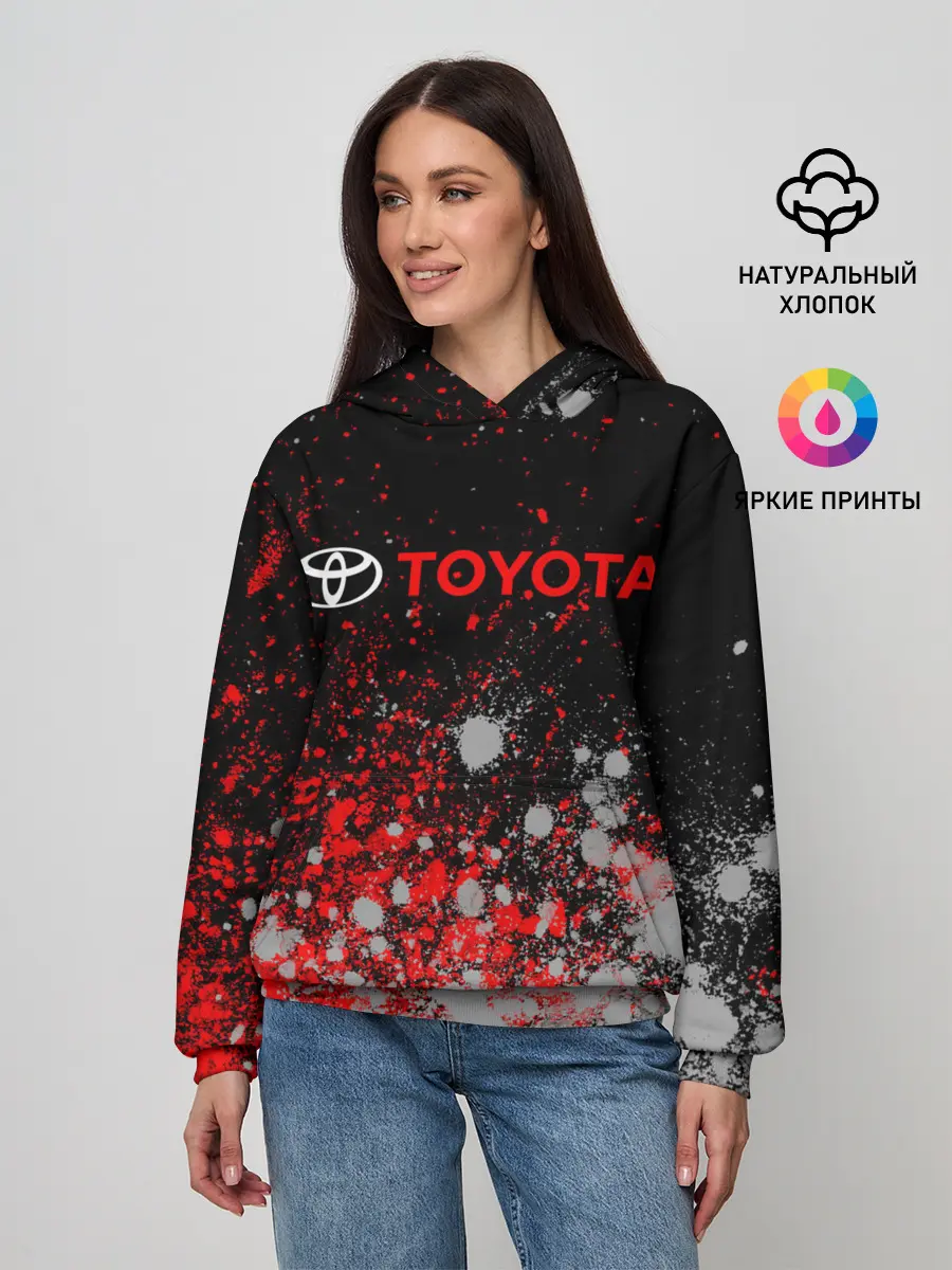 Женское худи / TOYOTA / ТОЙОТА