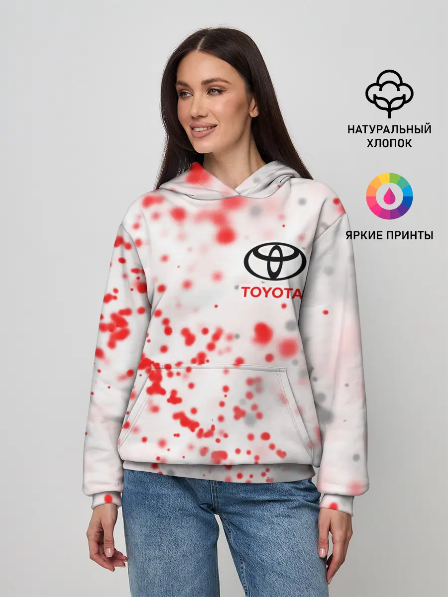 Женское худи / TOYOTA / ТОЙОТА
