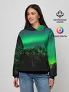 Женское худи / Северное сияние