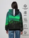 Женское худи / Северное сияние