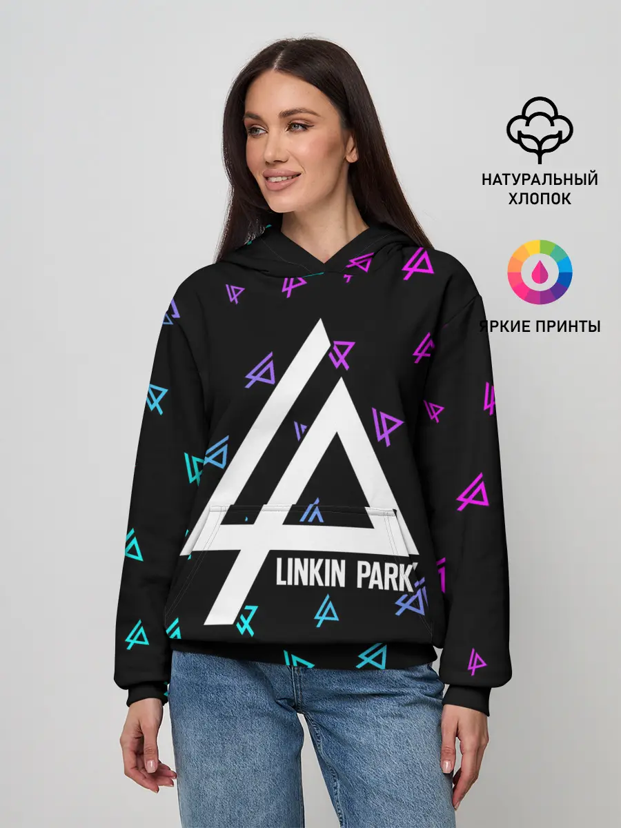 Женское худи / LINKIN PARK / ЛИНКИН ПАРК