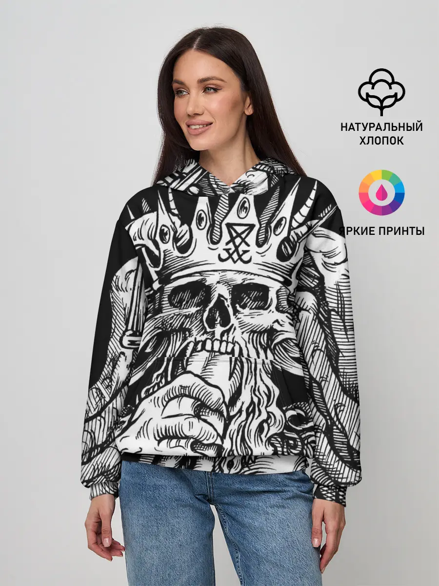 Женское худи / Монстр