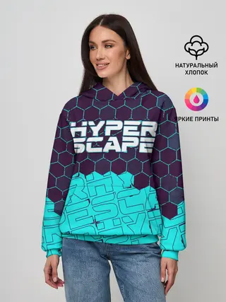 Женское худи / HYPER SCAPE / ХАЙПЕР СКЕЙП