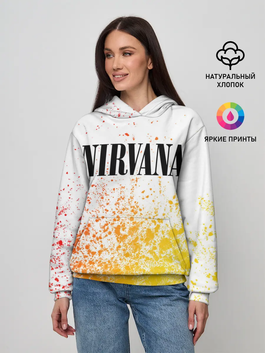 Женское худи / NIRVANA / НИРВАНА