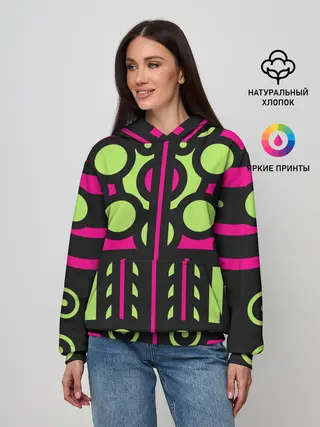 Женское худи / Киберпанк механизмы