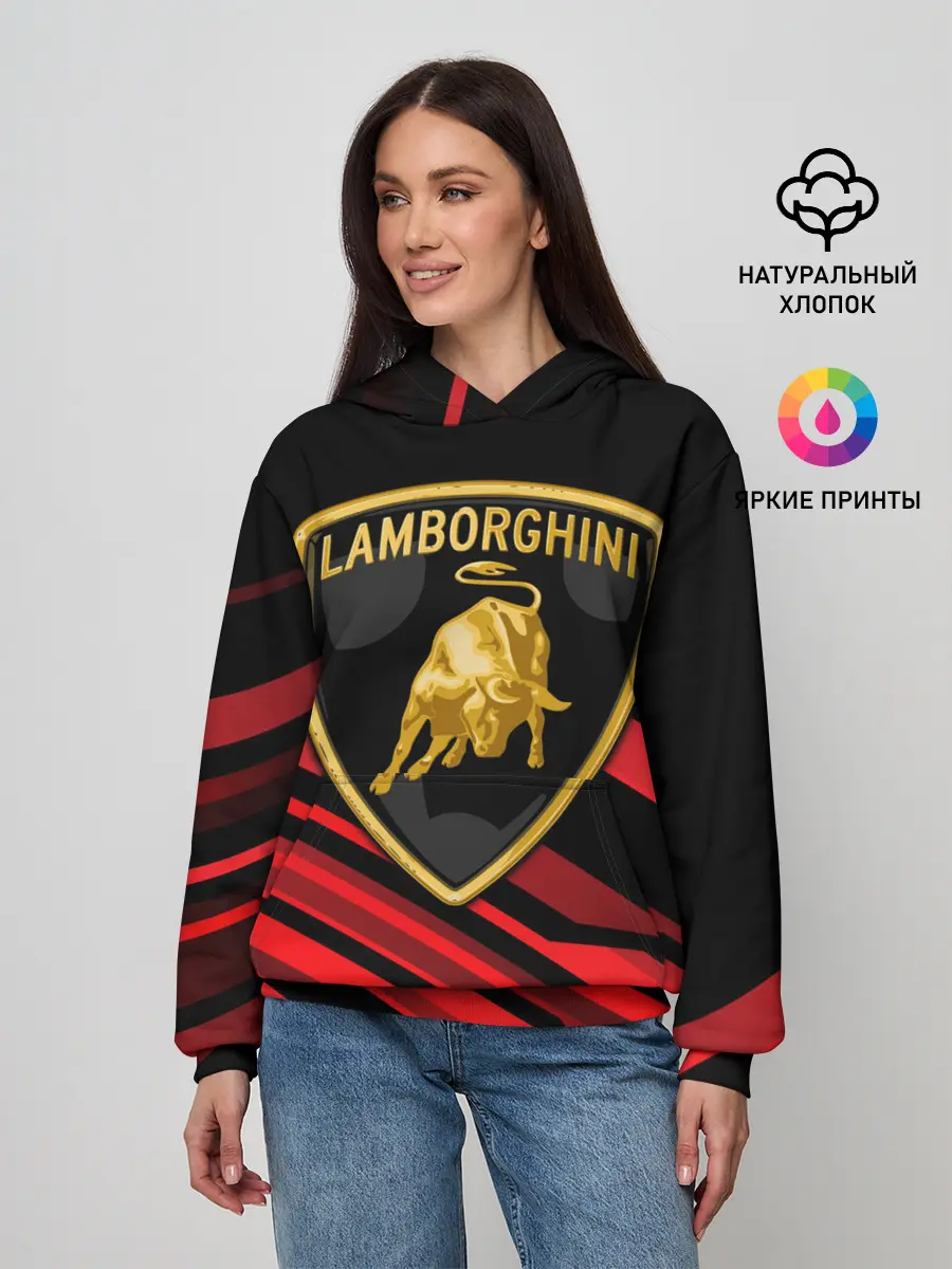 Женское худи / Lamborghini