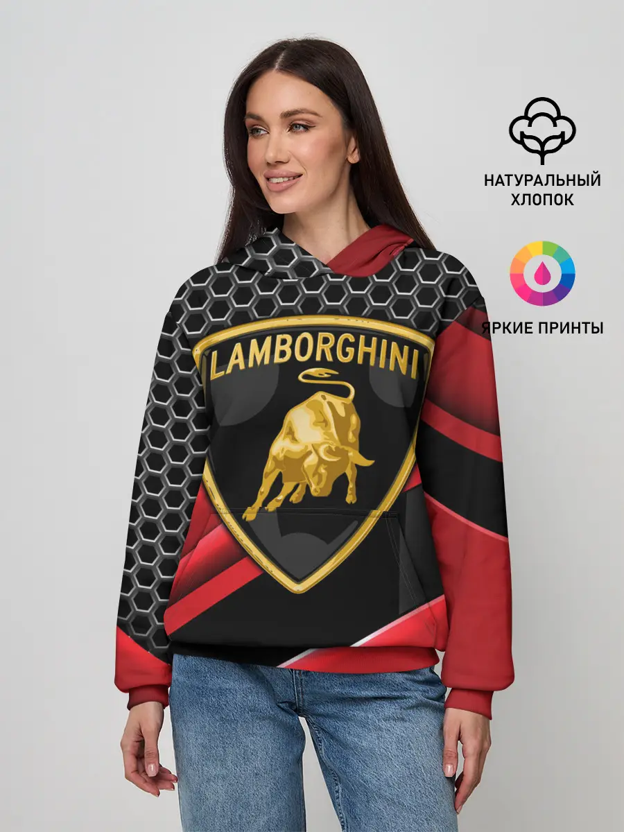 Женское худи / Lamborghini