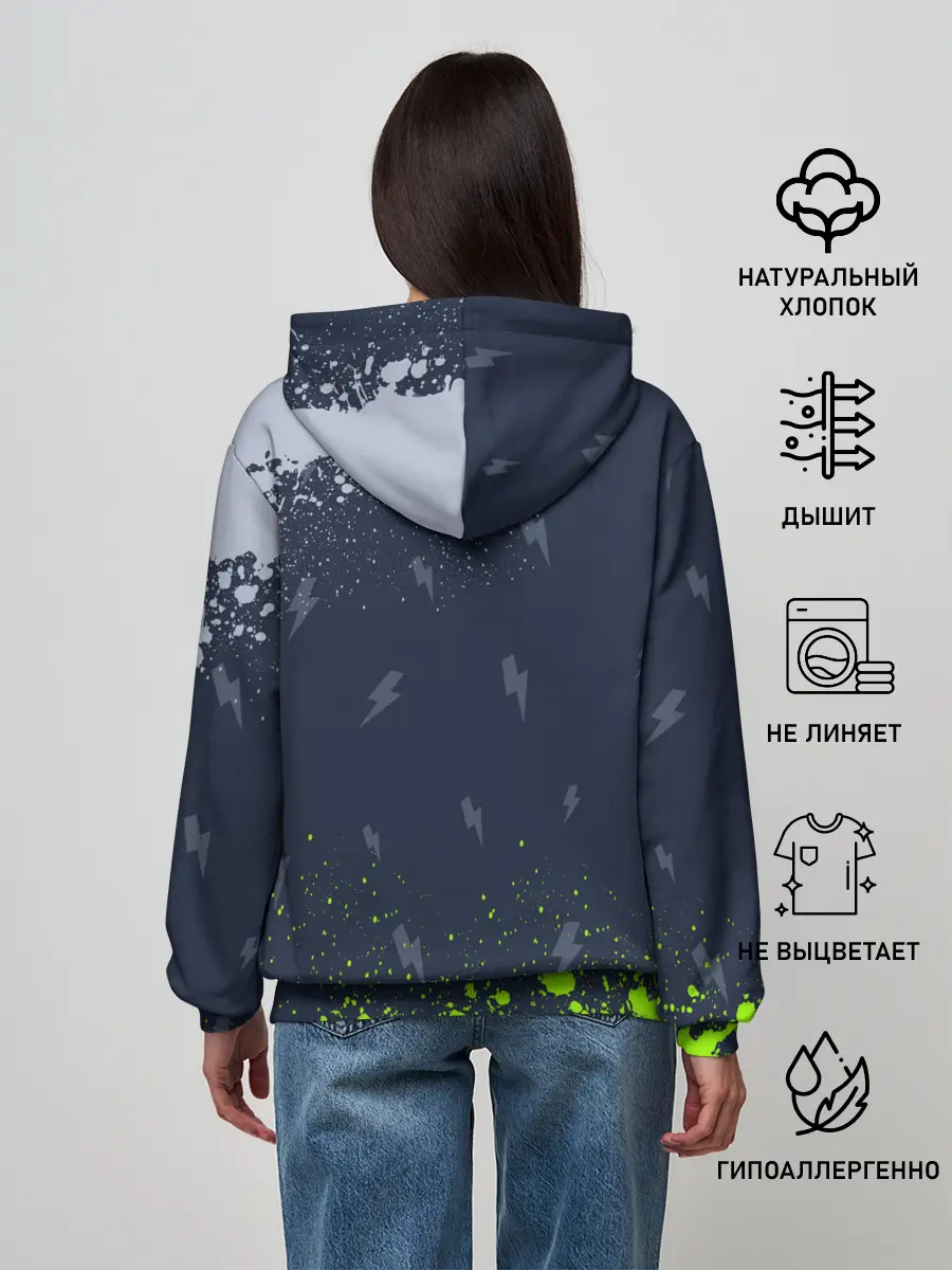 Женское худи / AC DС