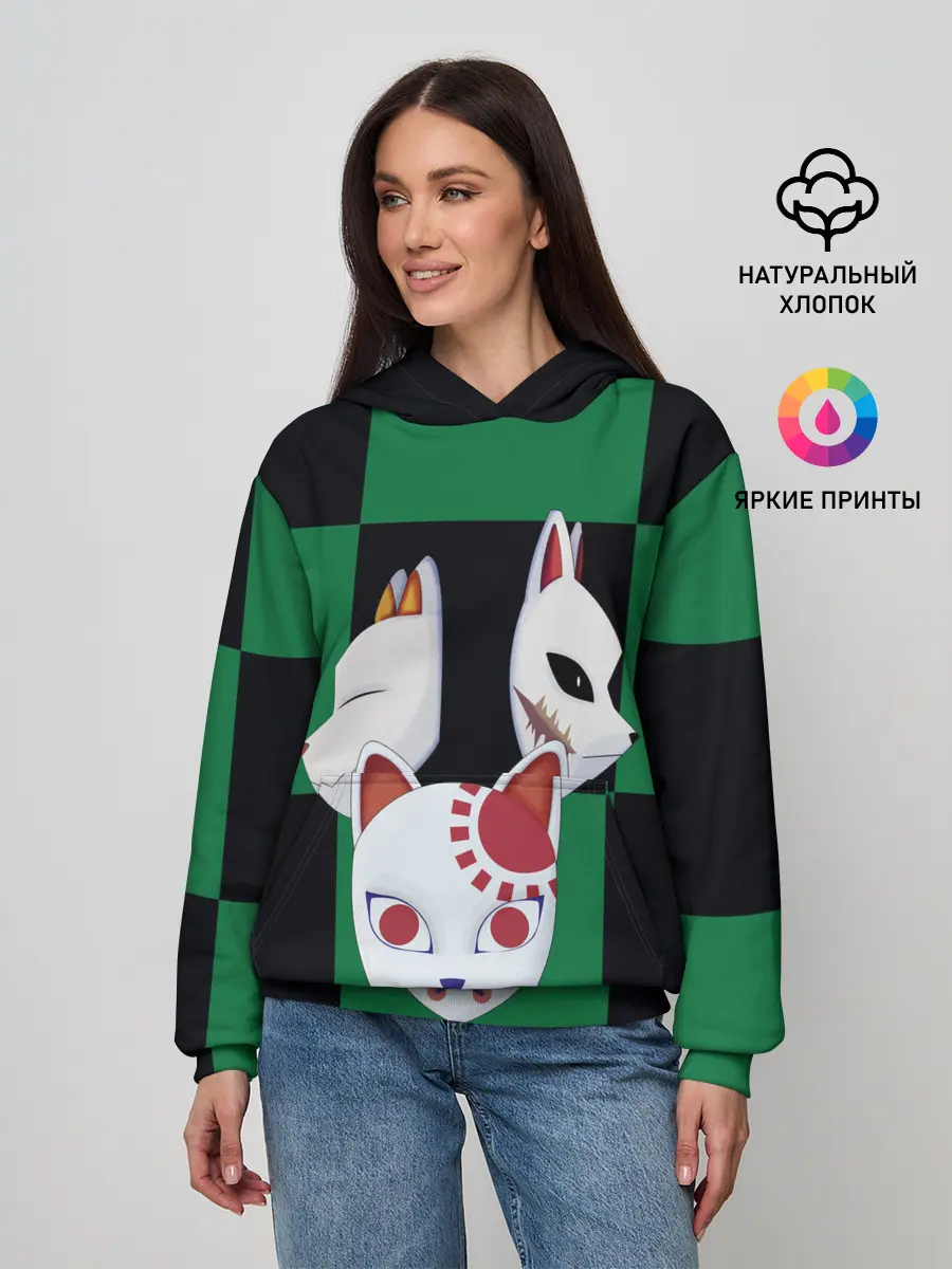 Женское худи / Падшие ученики, выживший лис