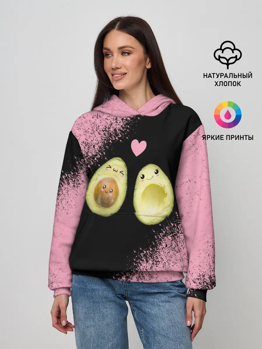 Женское худи / Авокадо