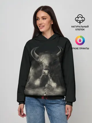 Женское худи / Бык 2021