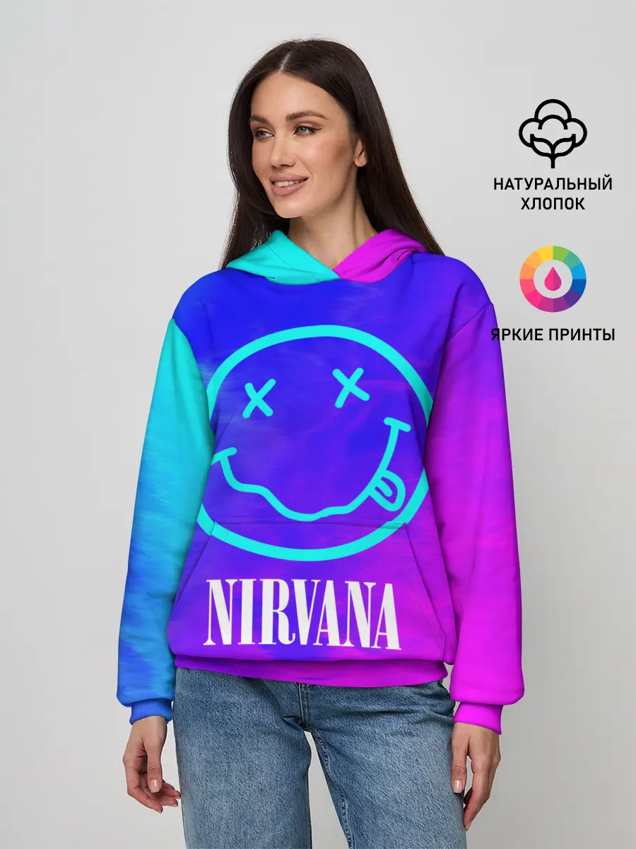 Женское худи / NIRVANA / НИРВАНА