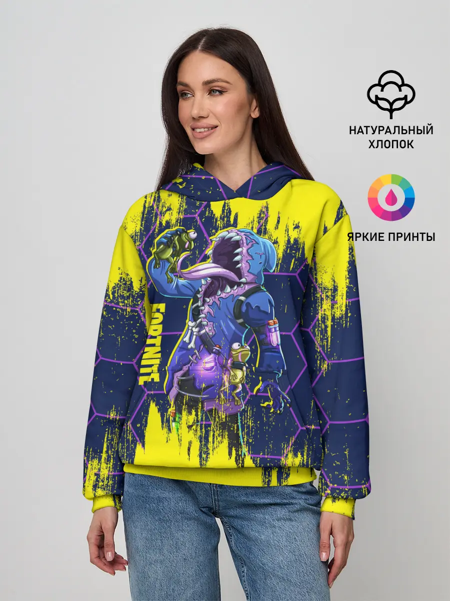 Женское худи / Fortnite Big Mouth