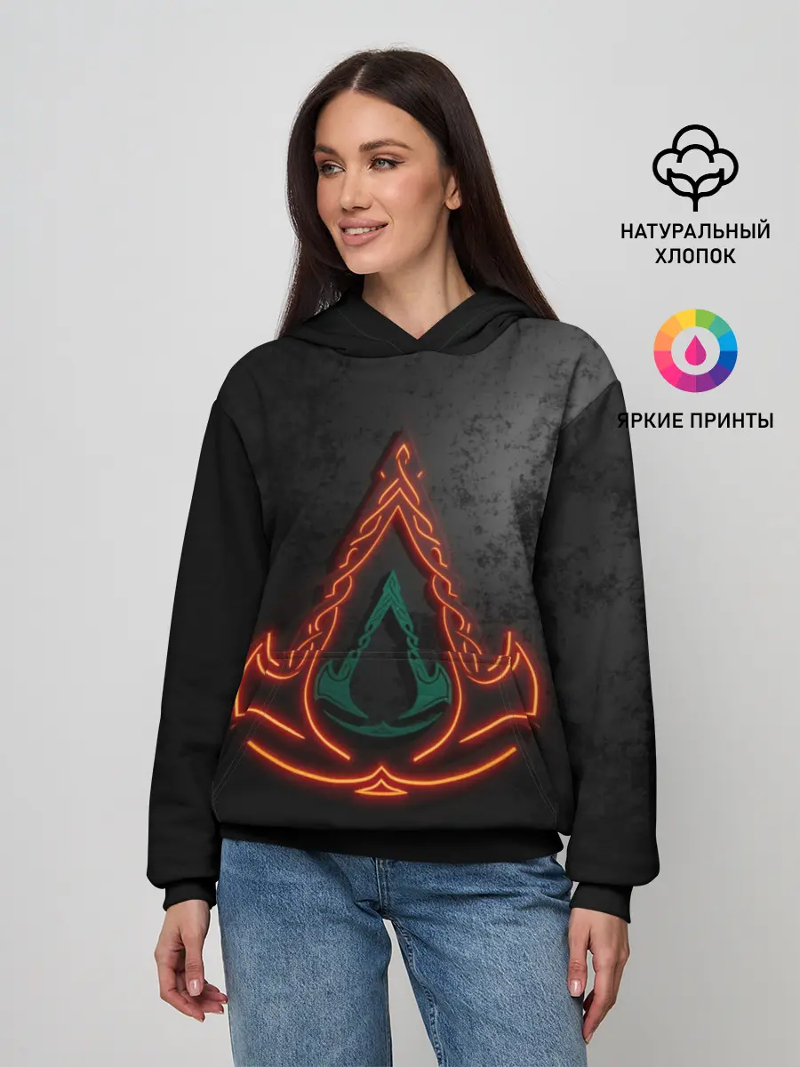 Женское худи / Assassins Creed Valhalla