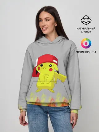 Женское худи / Пикачу