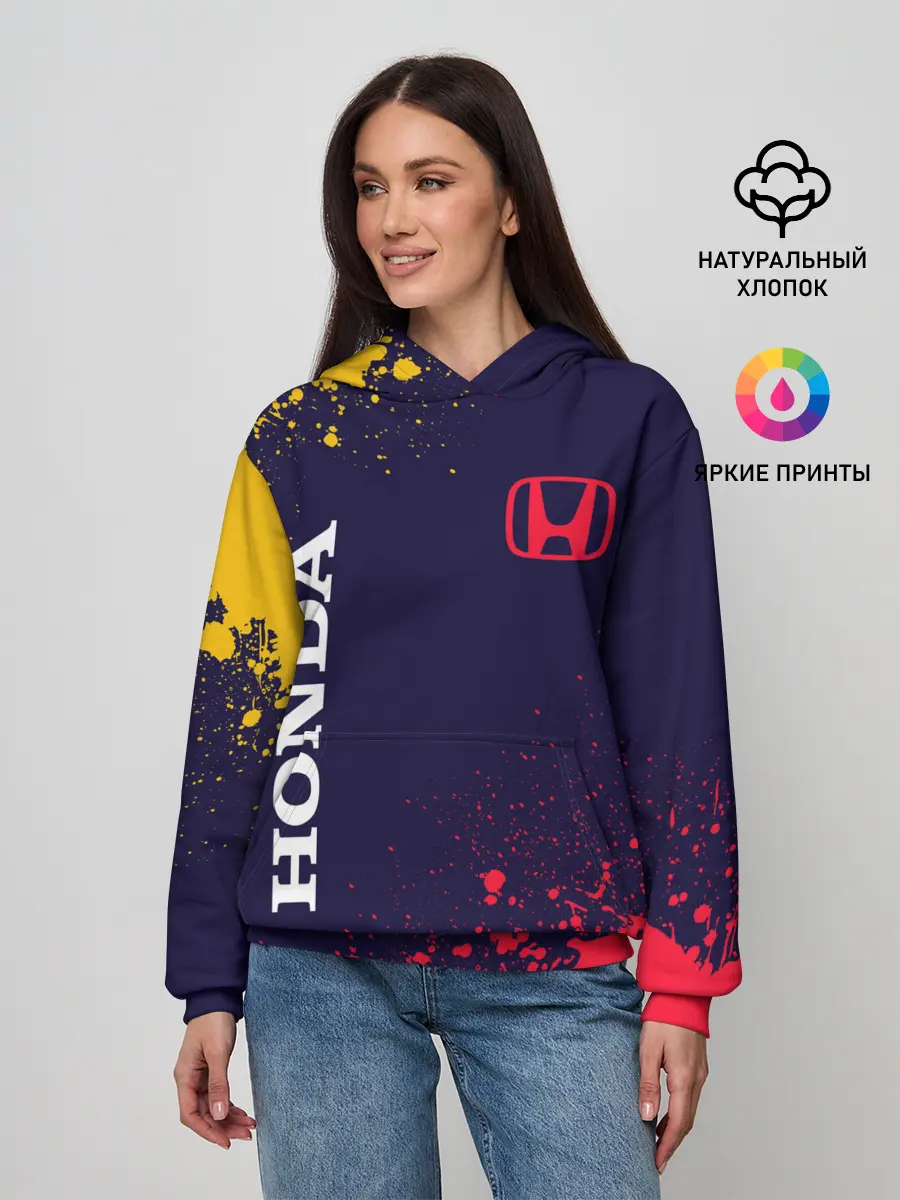 Женское худи / HONDA / ХОНДА
