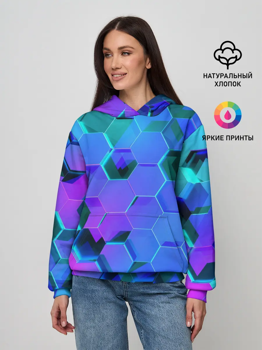 Женское худи / Geometry