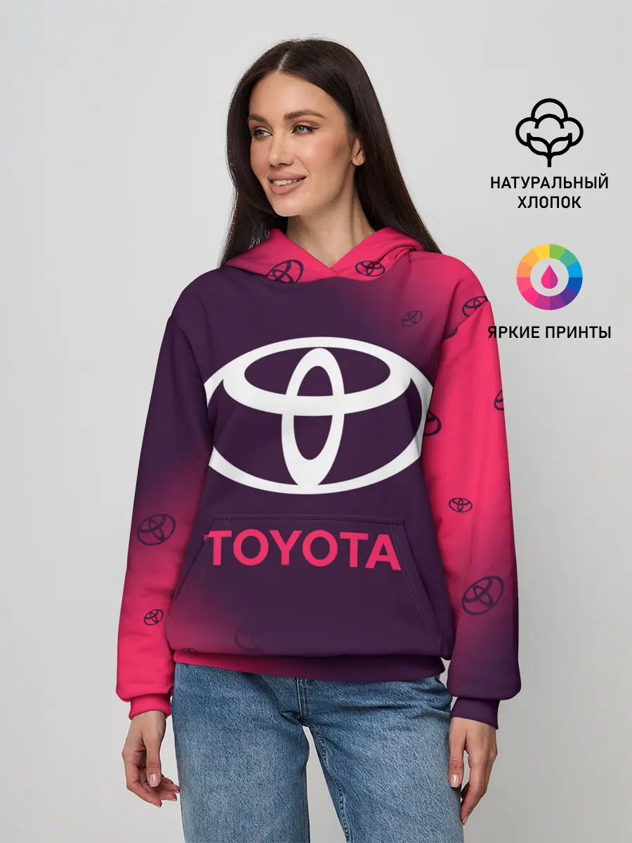 Женское худи / TOYOTA / ТОЙОТА
