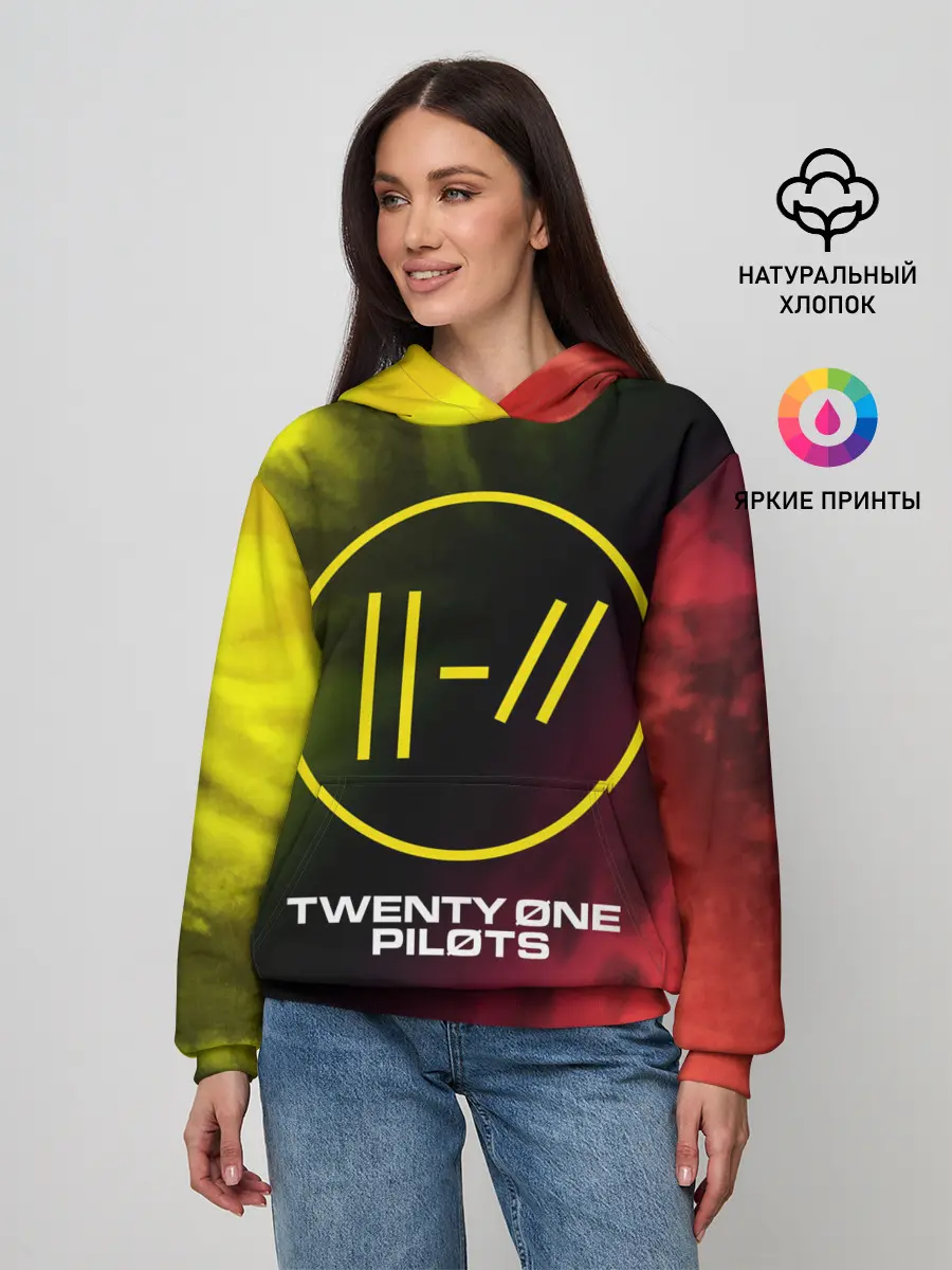 Женское худи / TWENTY ONE PILOTS / 21 PILOTS
