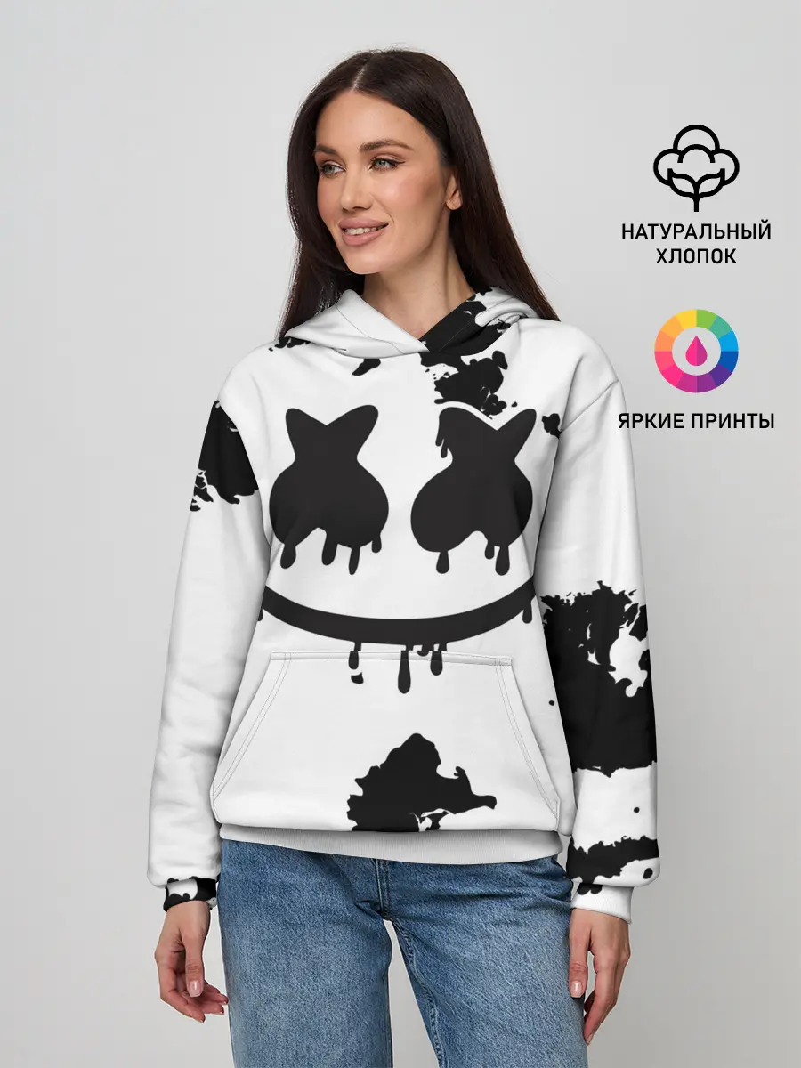 Женское худи / Marshmello