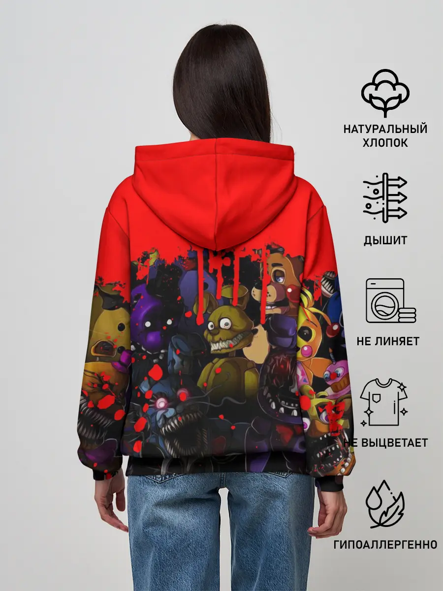 Женское худи / Five Nights At Freddys