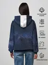 Женское худи / звездное небо