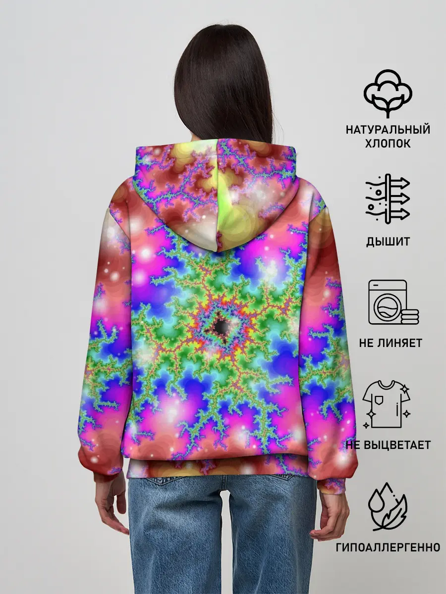 Женское худи / Абстракция