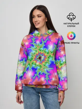 Женское худи / Абстракция