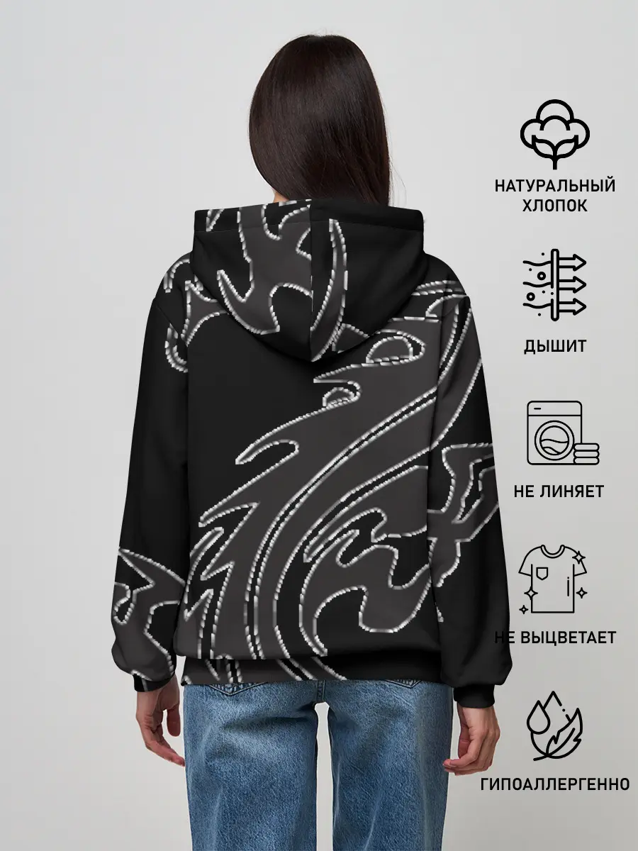 Женское худи / Драконы